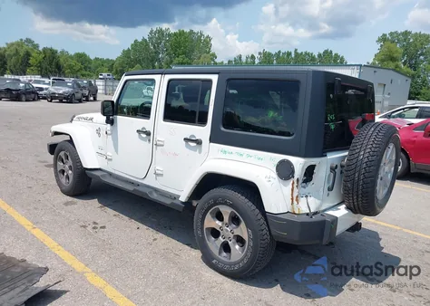2016 Jeep Wrangler Unlimited Sahara from USA, damaged, VIN 1C4BJWEG3GL121516